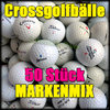 50 Crossgolfbälle (Markenmix)
