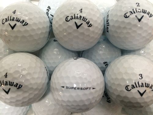 50 Callaway Supersoft Golfbälle AAAA-AAA