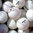 50 weiße Crystal Golfbälle, Markenmix AAAA-AAA