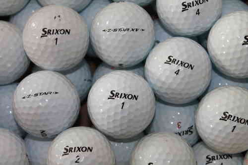 50 Srixon Z-Star & Z-Star XV Golfbälle AAAA-AAA