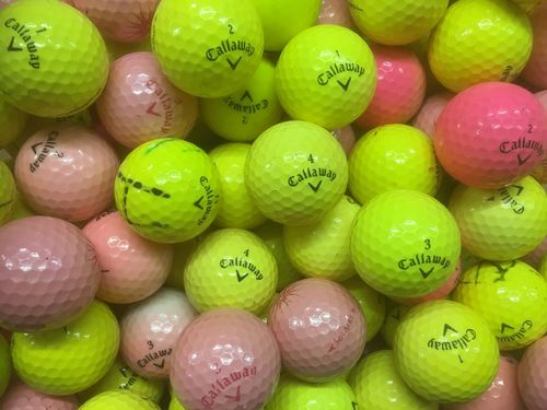 50 bunte Callaway Golfbälle AAA-AA